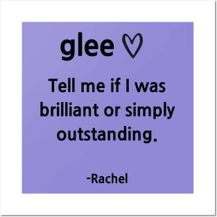 Glee/Rachel Posters and Art